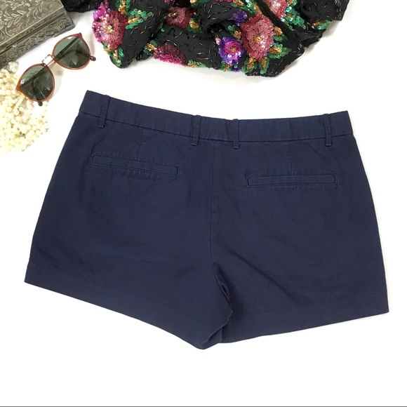 GAP Navy Blue Trouser Shorts - Picture 5 of 6